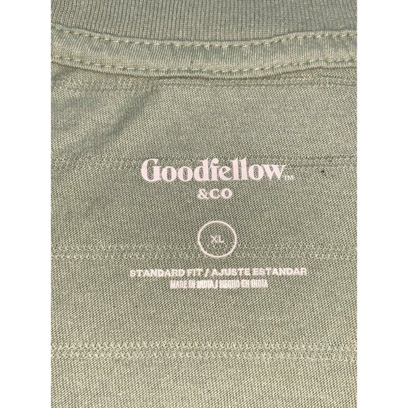 Goodfellow & Co Mens Sage Green Short Sleeve Crewneck T-Shirt Size XL - Picture 7 of 9